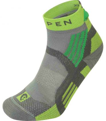 Calcetines Lorpen Trail Running Eco Grey Green