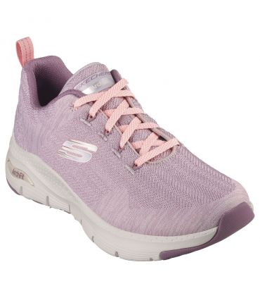 Zapatillas Skechers Arch Fit Comfy Wave Mujer Mauve