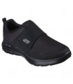 Compra online Zapatillas Skechers Flex Advantage 4.0 Upshift Hombre Negro en oferta al mejor precio