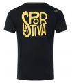 Compra online Camiseta La Sportiva Back Logo Hombre Black en oferta al mejor precio