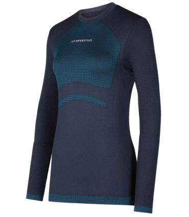 Camiseta La Sportiva Synth Light Longsleeve Mujer Storm Blue Lagoon
