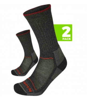 Calcetines Lorpen T2 Merino Hiker 2 Pack ECO Charcoal