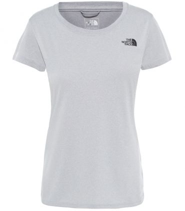 Camiseta The North Face Reaxion Amp Crew Mujer Smoked