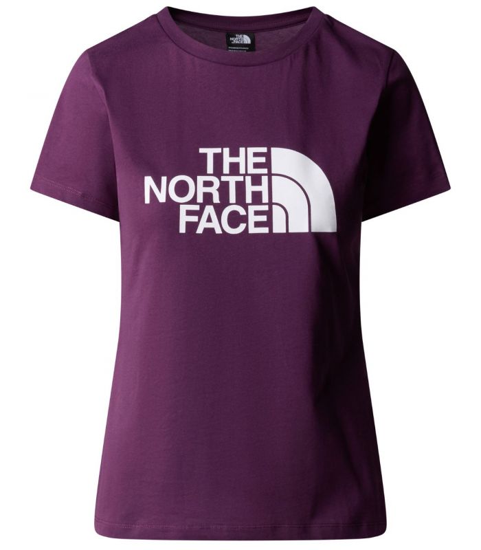 Compra online Camiseta The North Face S/S Easy Tee Mujer Black Currant Purple en oferta al mejor precio