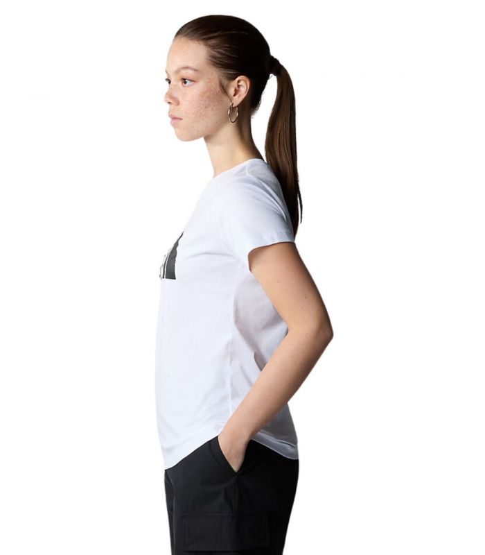 Compra online Camiseta The North Face S/S Easy Tee Mujer TNF White en oferta al mejor precio