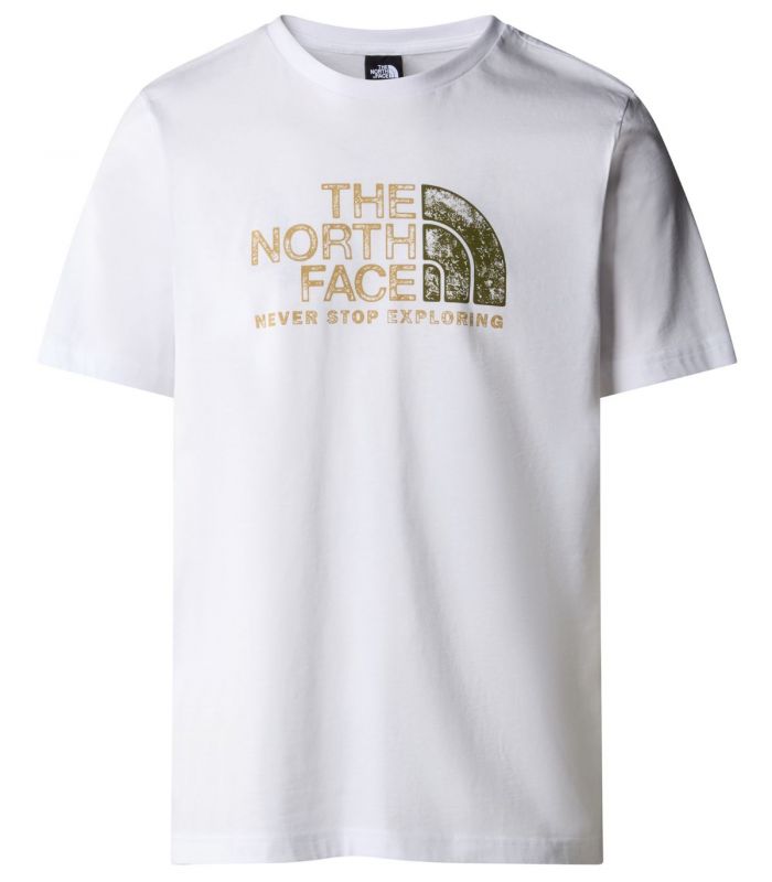 Compra online Camiseta The North Face S/S Rust 2 Hombre TNF White en oferta al mejor precio