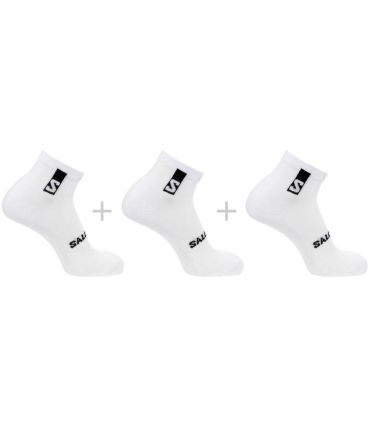 Calcetines Salomon Everyday Ankle 3 Pack White