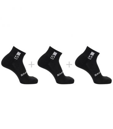 Calcetines Salomon Everyday Ankle 3 Pack Black