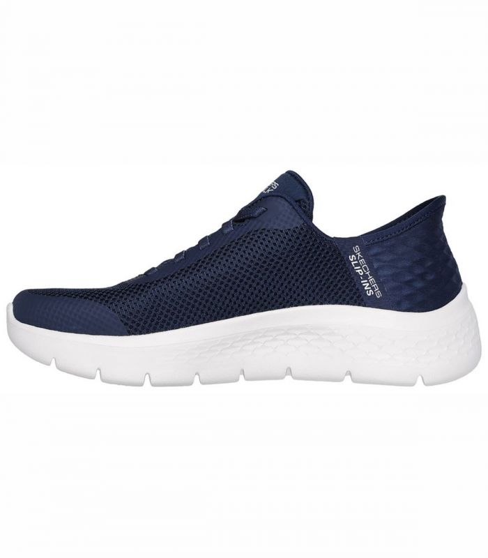 Compra online Zapatillas Skechers Go Walk Flex Mujer Navy White en oferta al mejor precio
