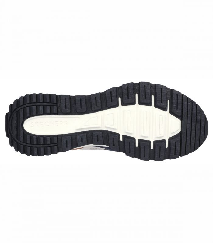 Compra online Zapatillas Skechers Fury Lace Low Hombre Natural Gris en oferta al mejor precio