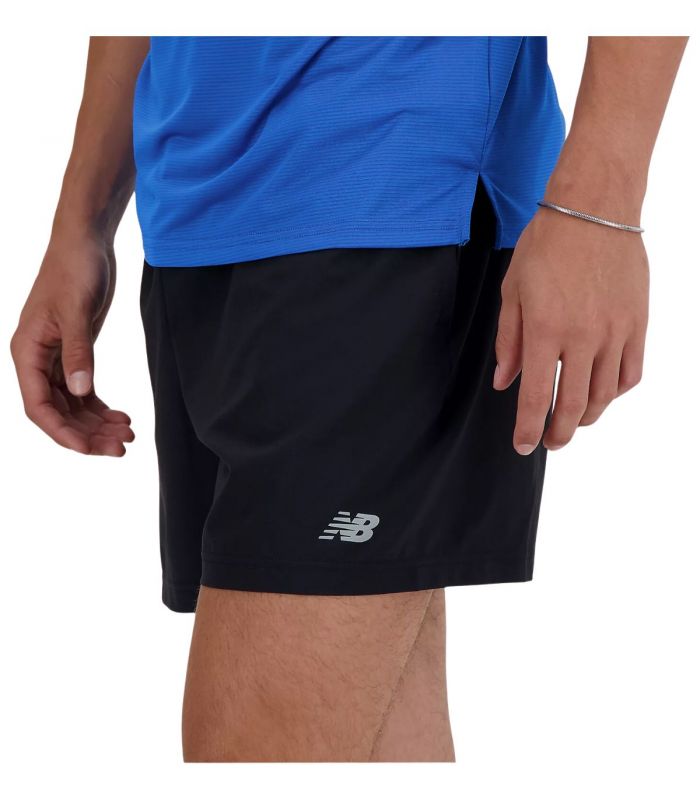 Compra online Pantalones New Balance Sport Essentials Short 5" Hombre Black en oferta al mejor precio