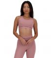 Compra online Sujetador New Balance Sleek Medium Support Sports Bra Mujer Rosewood en oferta al mejor precio