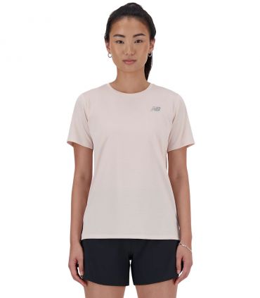 Camiseta New Balance Sport Essentials Mujer Quartz Pink