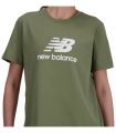 Compra online Camiseta New Balance Sport Essentials Jersey Logo T-Shirt Mujer Dark Olivine en oferta al mejor precio