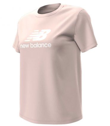 Camiseta New Balance Sport Essentials Jersey Logo T-Shirt Mujer Quartz Pink