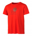 Compra online Camiseta Ternua Logna 3.0 Hombre Orange Red en oferta al mejor precio