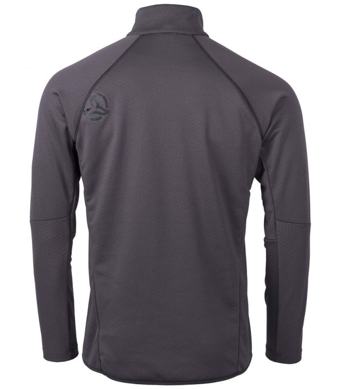Compra online Camiseta Ternua Rakker 2.0 1/2 Zip Hombre Whales Grey en oferta al mejor precio