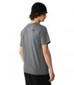 Compra online Camiseta The North Face S/S Easy Hombre TNF Medium Grey Heather en oferta al mejor precio