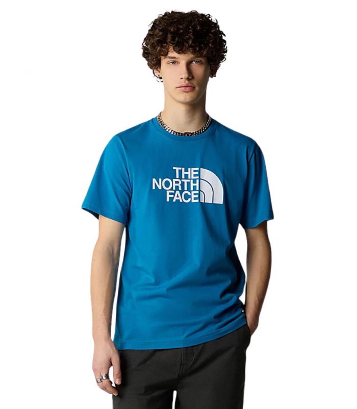 Compra online Camiseta The North Face S/S Easy Hombre Adriatic Blue en oferta al mejor precio