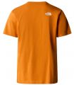 Compra online Camiseta The North Face S/S Easy Hombre Desert Rust en oferta al mejor precio