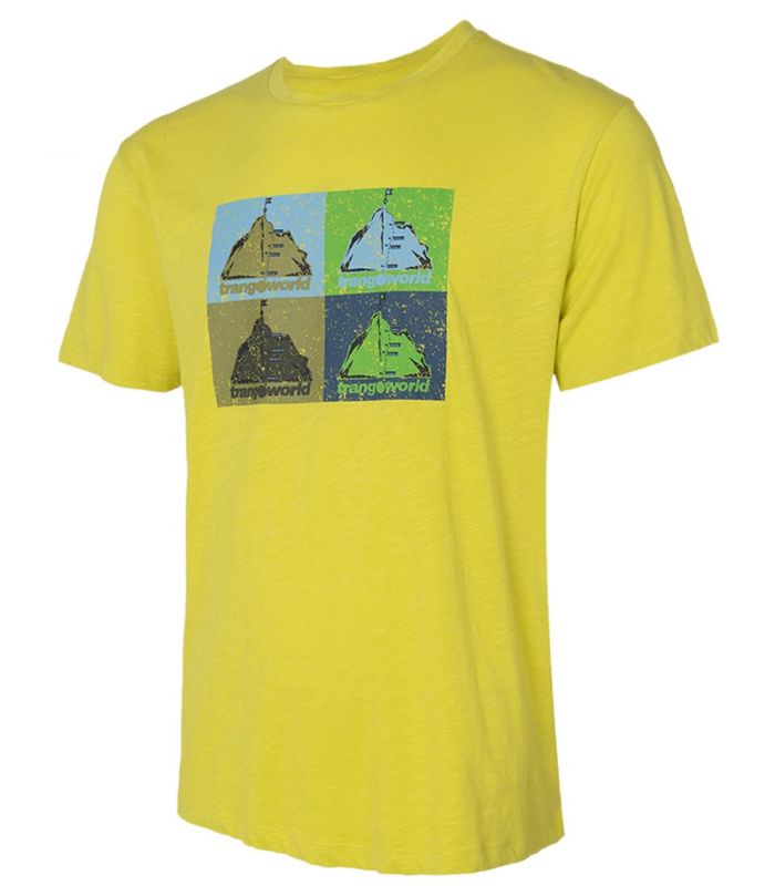 Compra online Camiseta Trangoword Nahanni Hombre Yellow Plum en oferta al mejor precio