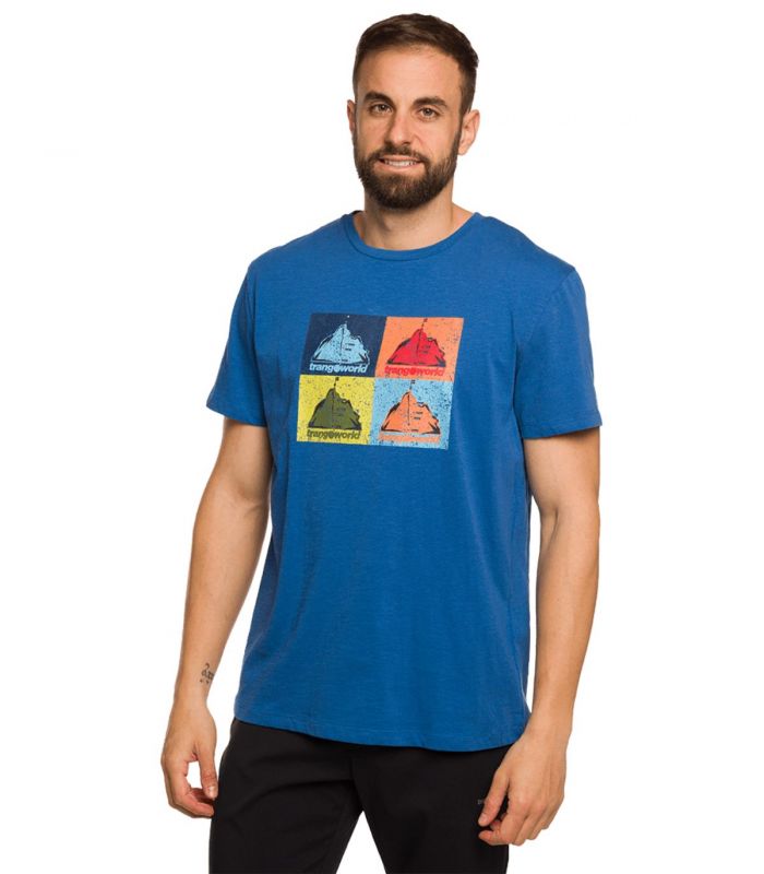 Compra online Camiseta Trangoword Nahanni Hombre Federal Blue en oferta al mejor precio