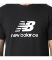 Compra online Camiseta New Balance Sport Essentials Logo T-Shirt Hombre Athletic Black en oferta al mejor precio