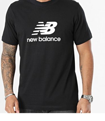 Camiseta New Balance Sport Essentials Logo T-Shirt Hombre Athletic Black