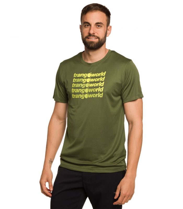 Compra online Camiseta Trangoworld Arbas Hombre Bronze Green en oferta al mejor precio