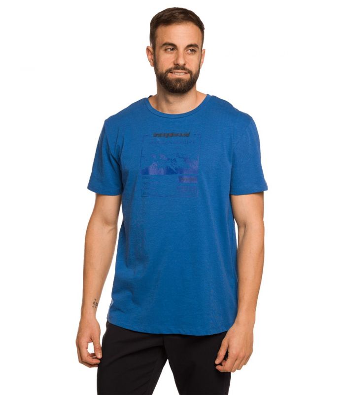 Compra online Camiseta Trangoworld Aruca Hombre Federal Blue en oferta al mejor precio