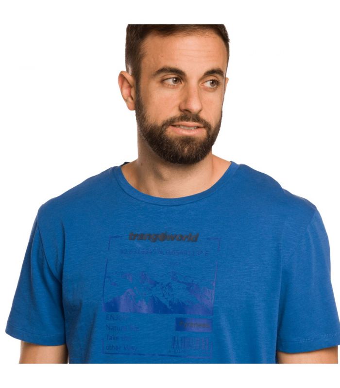 Compra online Camiseta Trangoworld Aruca Hombre Federal Blue en oferta al mejor precio
