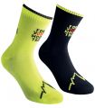 Compra online Calcetines La Sportiva For Your Mountain Socks Black Yellow en oferta al mejor precio