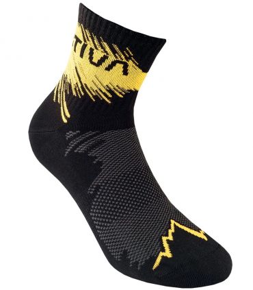 Calcetines La Sportiva Trail Running Socks Black Yellow