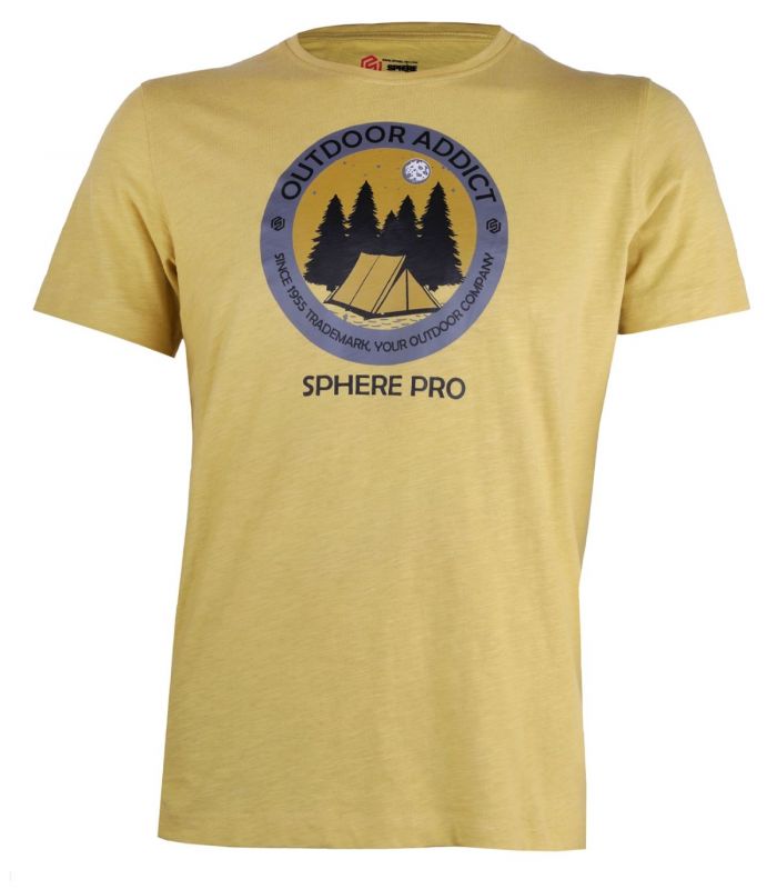Compra online Camiseta Sphere Pro Gregory Hombre Azufre en oferta al mejor precio