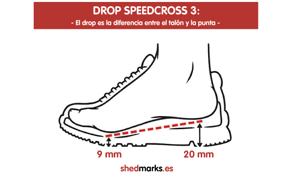 Zapatillas Salomon Speedcross 3 - Drop