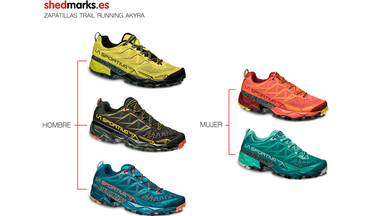 Colores Zapatillas de trail La Sportiva Akyra